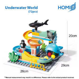 SLIDE SERIES Building Blocks-Creative DIY Large Particle Educational Kids Toy Gift Set (3+Years Old)