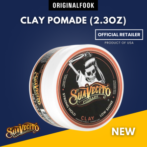 Suavecito Strong Hold Clay Pomade 2.3oz