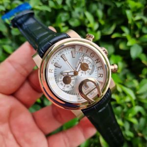 [Promo] Jam Tangan Pria Aigner Bari Chronograph Leather Original Garansi 2 Tahun [✔COD][100% Authentic]
