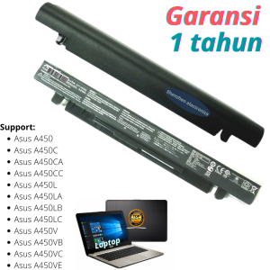 Baterai Laptop Asus A450 A450C A450CA A450CC A450L A450LA A450LB A450LC A450V A450VB A450VC A450VE new high quality battery