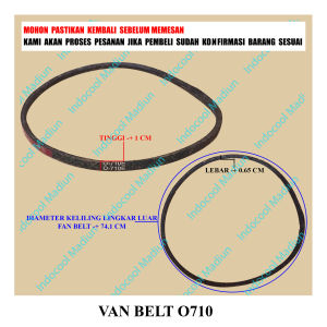 FB710 LINDEN MESIN CUCI / V BELT MESIN CUCI / VAN BELT O710