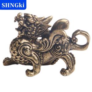 [COD] 🔥🔥🔥SHNGki Tượng nhỏ đồ trang trí phong cách Trung Quốc Thịnh Vượng bằng đồng thau giàu có trang trí phong cách phong cách phong cách phong thủy