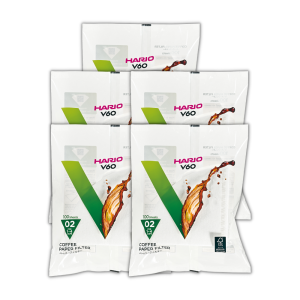 Giấy lọc V60 pha cà phê Hario V60 Coffee Paper Filter 100 tờ size 02 VCF-02-100W (màu Trắng)