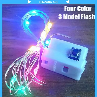 Promo - Lampu Tumblr Kawat Mini 5 Meter Lampu Hias Dekorasi Gift Box Bucket Bunga Balon Fairy Light Led Murah Import