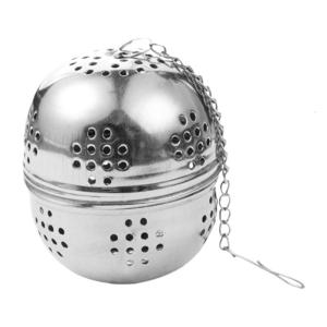 Teas Ball Loose Leaves Strainer Mesh Sieves Stainless Steels Teas Infuser with Rope Chain Kitchen Accessories