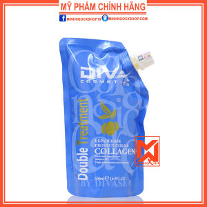 Kem ủ tóc dầu hấp phục hồi Collagen Diva Protect Color 500ML chính hãng