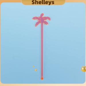 [Shelleys] ไม้คนผสมค็อกเทลต้นมะพร้าว50ชิ้นเครื่องกวนกาแฟ