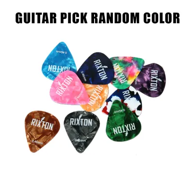 RIXTON Guitar Picks Plectrum Mediator Celluloid Electric Smooth Guitar Picks Bass Acoustic Electric Guitar Accessories(Guitar Pick)