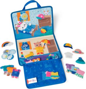 Melissa & Doug Ms. Rachel What to Wear Felt Activity Board ~ CLEARANCE ~
