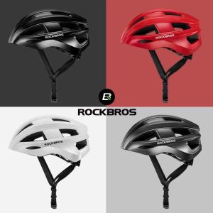 ROCKBROS Bicycle Helmet MTB Road Cycling Rear Light Helmets Integrally-molded Safety EPS+PC Ultralight Sport Urban Bike Helmet