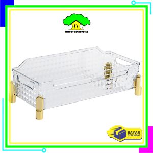 MI-K150 Rak Kosmetik Diamond Organizer Make Up Acrylic / Rak Tempat Alat Kosmetik Rak Penyimpanan Multifungsi