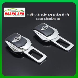 Chốt Cài Dây An Toàn Ô-TÔ Các Hãng Xe Cao Cấp Có LOGO