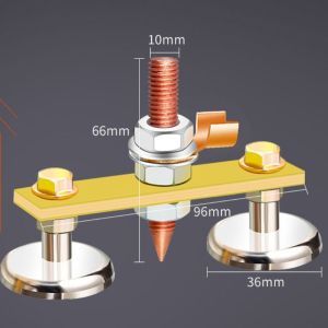 [HCM] Kẹp Mát Nam Châm Lực Hút Siêu Mạnh Dùng Cho Máy Hàn Cắt Đến 300A siêu rẻ -Joyee