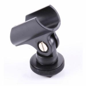 19.5Mm Clip Đường Kính Clip micro Micro phỏng vấn Nóng Đứng Nhựa Mic Chủ An TOÀN Microphone phụ kiện lắp đặt
