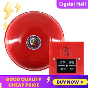 COD [Free Shipping] Home and Office Fire Safety Alarm with Metal Fire Control Siren and Emergency Warning System