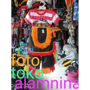Setelan Kaos Kombor Jaranan & Celana Murah