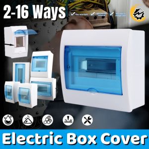 2-16 Ways Electric Box Cover Circuit Breaker Panel Box Breaker Enclosure Distribution Box