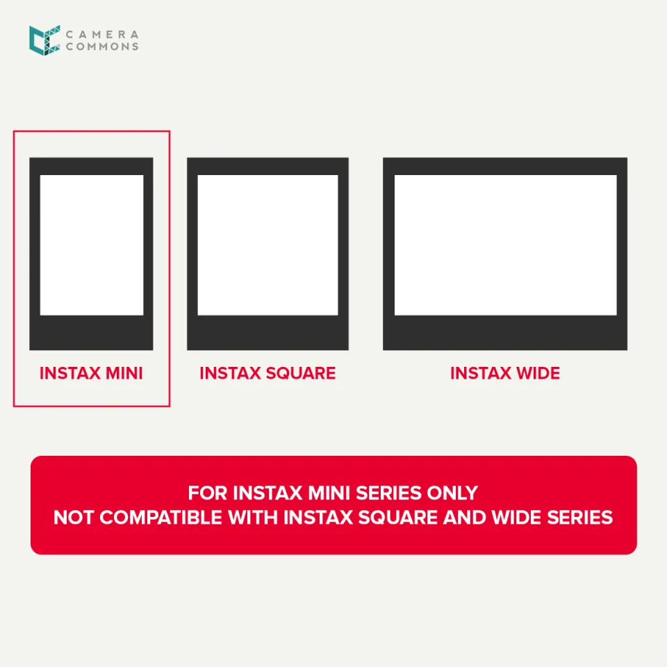 FUJIFILM Instax Mini Glossy Plain Instant Film Plain White Border 10 Sheets  20 Sheets