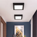 โคมพาแนล ขอบดำ ติดลอย โคมไฟดาวน์ไลท์ Downlight Panel LED สีขาว วอร์ม ไฟติดเพดาน ใช้สำหรับห้องนอนห้องครัว. 