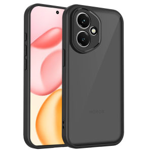 Casing For Honor 400 Honor400 5G Acrylic Matte black Phone Case Shockproof Protection Bumper Cases Back Cover