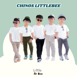 Celana Panjang Anak Chinos Littlebee Mix Warna Size 1-5 Tahun