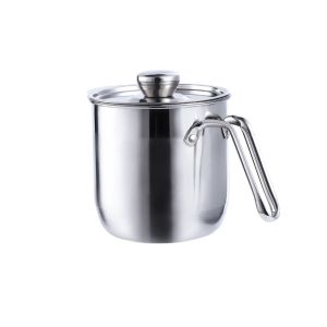 QUA Cooking Kitchen Baking Stainless Steel Egg Extractor Sieve Egg Yolk White Separator Filter