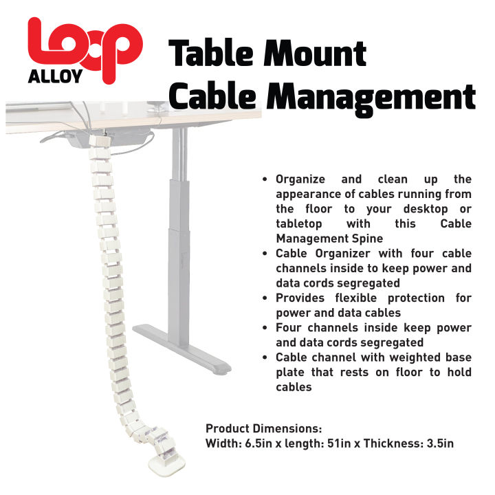 Loop Alloy Table Mount Cable Management Lazada PH