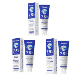 Nano-hydroxyapatite Toothpaste Repairs Tooth Enamel Relieves Tooth Sensitivity Fluoride-free Natural Whitening Fresh Breath