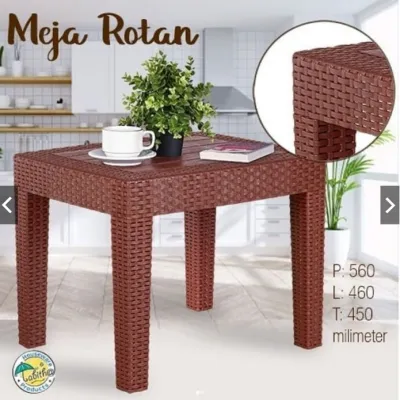 MEJA PLASTIK SERBAGUNA MEJA NGOPI [TABACC]