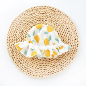 Mũ trùm đầu cho bé cotton hữu cơ tự nhiên 100%