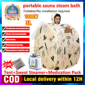 1300W/3L Sauna Steam Bath Sauna Tent Portable Folding Steam Bath Lose Weight Detox Therapy Steam Fold Sauna Cabin Slimming