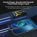 Vtoman V3 Pro Jumper Aki Mobil dan Motor kapasitas 6000mah Jumper Aki Kendaraan, Powerbank Portable Car jumper aki powerbank jumper aki untuk mobil 12v jumper mobil kekinian murah premium quality pria wanita bisa cod pertolongan darurat urgent. 