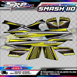 STRIPING VARIASI MOTOR SUZUKI SMASH 110 OLD / STICKER LIST VARIASI SUZUKI SMASH 11O LAMA