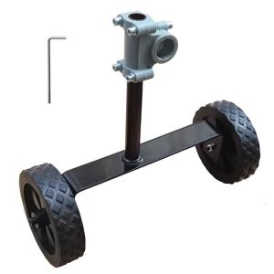 ตัวแต่งสายหญ้าล้อเครื่องตัดหญ้า25.4-26มม. ล้อรองรับแบบปรับได้สำหรับการปรับปรุงประสิทธิภาพการบำรุงรักษาเครื่องตัดหญ้า