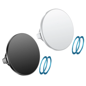 Universal 17mm Ball Head Magnetic Phone Mount with N52 Magnetic Quick Fixing for Car Dashboards Desktop Live Streamingw