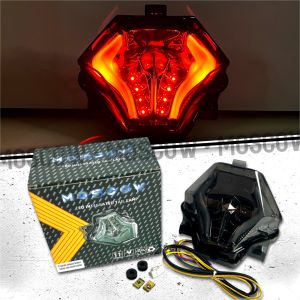 LAMPU 3IN1 STOPLAMP LED REM SEIN SENJA BIRU MERAH PUTIH ORIGINAL MOSCOW PNP NINJA R3 R25 Jupiter MX King YZF R3 MT25 MT07 EXCITER 150 ZR Lampu Stop R25 R 25 Mx king new Stoplamp LED Yamaha R25 Mx King STOP LAMP LAMPU REM BELAKANG MOTOR