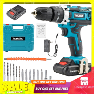 Makita Portable Drill Original – Rechargeable Compact Ideal para sa DIY at Workshop Projects