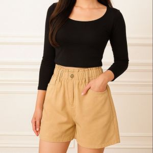 Hot Pant Jeans Wanita || celana pendek jeans wanita korean style terbaru