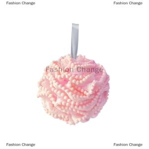 [COD] Fashion Change Soft Mesh Bath Sponge Balls Skin Cleaning Brush Shower Puff Body Cleaner Exfoliating Scrubbers Bath Flower Bathing Accessories