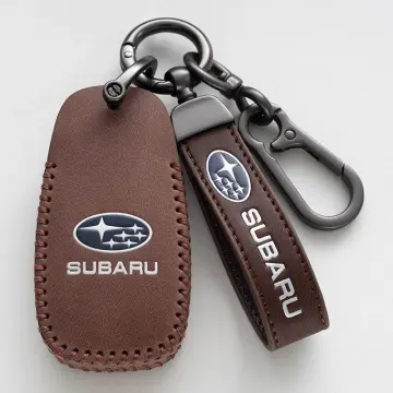 Subaru Replacement Key ZiHafate Leather Cover Key Fob Case