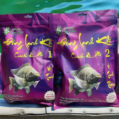 Mồi Câu Cá Rô Phi Đông Lạnh Khô 500g Hiệu Quả Mọi Điều Kiện Câu - Hương Vị Đông Lạnh 1 & 2 Phù Hợp Nhiều Môi Trường Câu