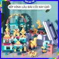 Bộ đồ chơi, xếp hình, ghép hình thông minh cho trẻ em. Đồ chơi lắp ráp, lắp ghép sáng tạo cho bé trai, bé gái 3 4 5 6 tuổi. Trò chơi tư duy phát triển trí tuệ cho trẻ nhỏ. 