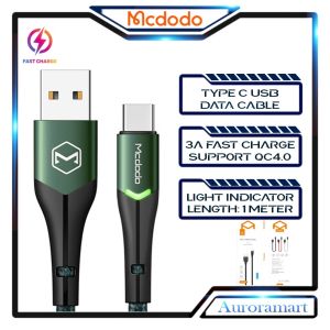 100% Original Mcdodo Cable 18W 3A Fast Charging cable Type C cable android USB C cable cable USB wayar cables