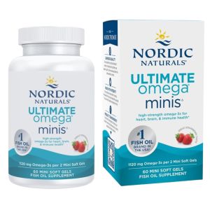 Nordic Naturals Ultimate Omega Fish Oil Soft Gels | Complete | 2x | Minis | Junior | Teen | CoQ10