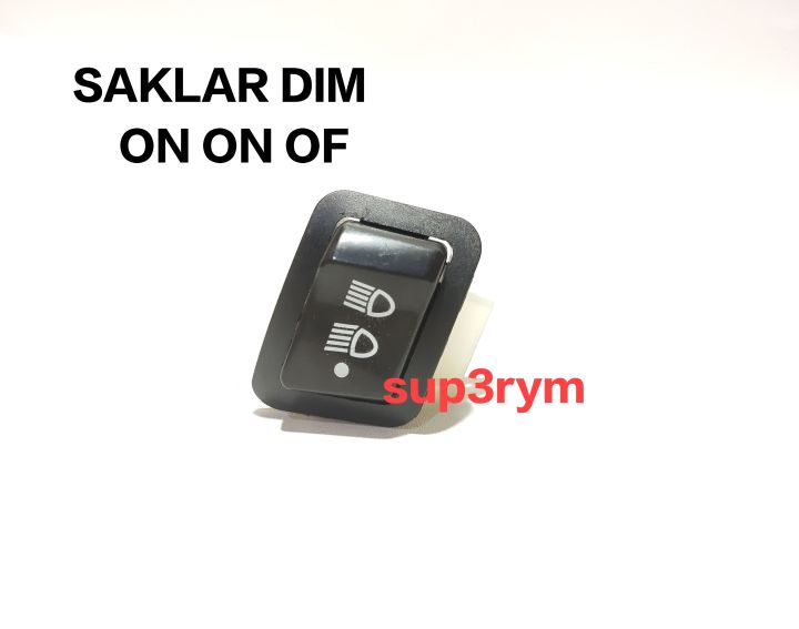 TOMBOL SAKLAR DIM ON OFF 3 FUNGSI SAKLAR ONOFF ON OF KUALITAS BAGUS ...