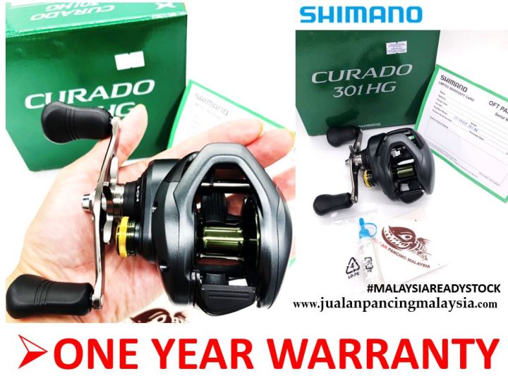 harga shimano curado malaysia 2020 NEW SHIMANO CURADO 301HG CASTING REEL ONE YEAR SHIMANO MALAYSIA  WARRANTY Baitcasting Fishing Reel 301Hg Color Family - Lazada