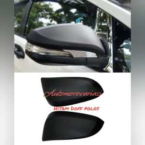 Mirror Cover Spion Tutup Spion GR SPORT INNOVA REBORN ALL NEW FORTUNER HILUX 2016-2024 Up CARBON HITAM DOFF GR SPORT CHROME HITAM harga Sepasang Cover spion
