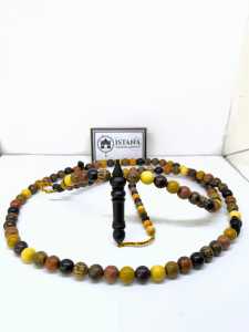 Tasbih kombinasi 17 kayu bertuah 12mm