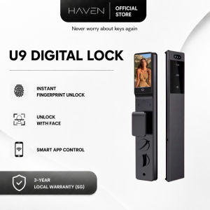 🔥 FREE INSTALLATION | U9 Smart Lock HDB/BTO Ultra-Slim 2026 Design Face Recognition Fingerprint Digital Lock