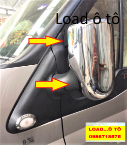 Ốp Gương Chiếu Hậu Xe Ford Transit 2026-2013 Mới Mẫu Nhựa ABS Mạ Crom Sáng Bóng